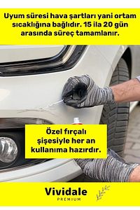 Piano Black Parlak Siyah - Profesyonel Araba Motosiklet Çizik Giderici Rötuş Boyası 30ml. ürün fotoğrafı