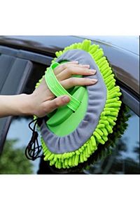 Çok Fonksiyonlu 2 In 1 Mikrofiber Araba Yıkama Fırçası Teleskopik Uzun Saplı Detay Fırçası Oto Mopu ürün fotoğrafı