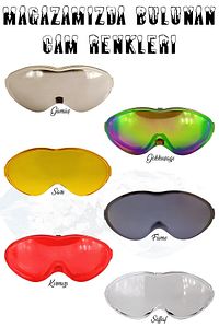 Bellasimo Kayak Kar Gözlüğü Değiştirebilir Camlı Antifog Gözlük Gökkuşağı Snowboard Glasses Sporu ürün fotoğrafı