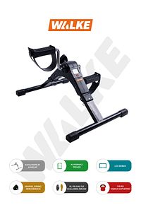 Mini Kondisyon Bisikleti El Ayak Bisikleti Göstergeli Portatif Mini Bike ürün fotoğrafı