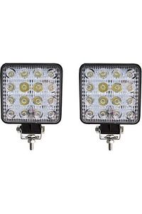 Off Road Sis Farı - Lamba 16 Led Kare Çalışma Lambası 2 Adet ürün fotoğrafı