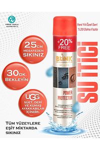 Power Protector Su Itici Ve Su Geçirmezlik Spreyi (yağmur,su,kir Ve Lekelere Karşı Korur) ürün fotoğrafı