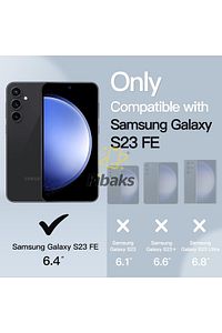 Samsung Galaxy S23 FE Kılıf Magsafe Wireless Şarj Destekli Parlak Renkli Lens Korumalı Kapak ürün fotoğrafı