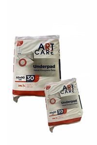 Art Care Yatak Koruyucu Örtü Hasta Serme Bezi Köpek Çiş Pedi 60x90 30 lu ürün fotoğrafı