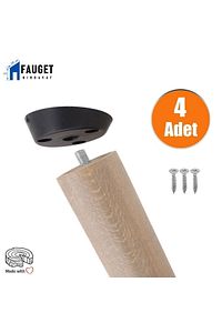 ( AÇILI ) Ahşap veya Plastik Ayak Bağlantı Aparatı - Zigon Sehpa veya Çocuk Sandalye Ayak Aparatı ürün fotoğrafı