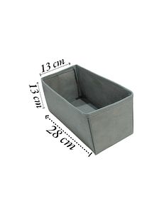 8'li Gri Çekmece Içi Düzenleyici Organizer Set - Çok Amaçlı Dolap Içi Kutu Seti ürün fotoğrafı