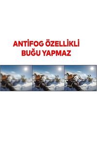 Kayak Gözlüğü Antifog Uv Korumalı Güneş Kar Şeffaf Snowboard Glasses Sporu ürün fotoğrafı
