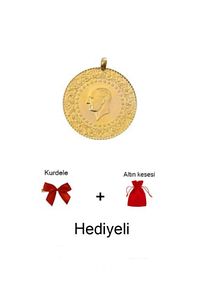 1 Adet Yarım Altın -eski Tarihli (kulplu 22 Ayar) ürün fotoğrafı