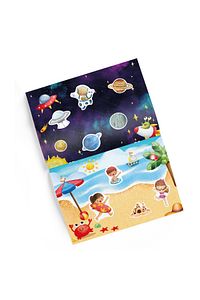 Tükenmeyen Sticker Kitabım (100+ Tekrar Tekrar Kullanılabilen Sticker) ürün fotoğrafı
