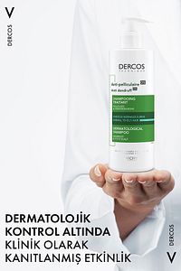 Dercos Anti Dandruff Kepek Karşıtı Şampuan 390 ml - Normal Ve Yağlı Saçlar ürün fotoğrafı