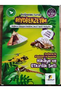 Kodlama Ile Atasözleri Ve Deyimler Biyobenzetim Hikâye Seti ürün fotoğrafı