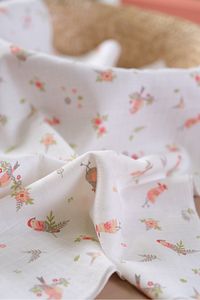 Çok Amaçlı Müslin Örtü & Battaniye 3'lü Set %100 Pamuk Oeko-teks Sertifikalı 80x80 Cm / Çk1 ürün fotoğrafı