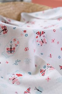 Çok Amaçlı Müslin Örtü & Battaniye 3'lü Set %100 Pamuk Oeko-teks Sertifikalı 80x80 Cm / Çk1 ürün fotoğrafı