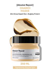 Serie Expert Absolut Repair Yıpranmış Saçlar Için Onarıcı Maske 250ml ürün fotoğrafı