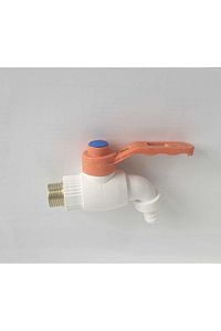 Plastik Küresel Bahçe Musluğu 1/2 , 20 Mm Kollu Musluk ürün fotoğrafı