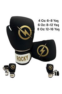ROCKY Çocuk Boks Kicboks Muay Thai Eldiveni 4-6-8 Oz Junior Kidz Boks Eldiveni ürün fotoğrafı