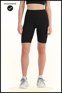 Kadın Siyah Yüksek Bel Toparlayıcı Tayt Kısa Spor Şort Deniz > Havuz > Spor Biker Shorts 1070 ürün fotoğrafı