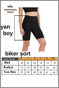 Kadın Siyah Yüksek Bel Toparlayıcı Tayt Kısa Spor Şort Deniz > Havuz > Spor Biker Shorts 1070 ürün fotoğrafı