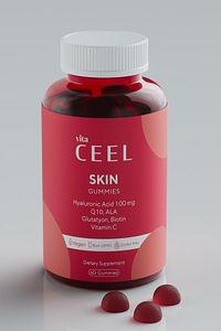 Cilt Vitamini Çiğnenebilir Vegan Gummy, Hyaluronic Acid, Vitamin C, Glutatyon, Q10, Ala, Biotin ürün fotoğrafı