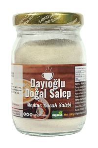 Toz Salep Meşhur Bucak Sahlebi Dayıoğlu Dondurmalık Ve Içim Salep 100 gr Salep ürün fotoğrafı