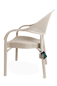 Bambu Pro 90x150cm Rattan Bahçe Balkon Masa Takımı 6 Kişilik Camsız Set Cappuccino ürün fotoğrafı