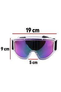 Kayak Gözlüğü Antifog Ventilli Uv Korumalı Güneş Kar Gözlük Gökkuşağı Snowboard Glasses Sporu ürün fotoğrafı