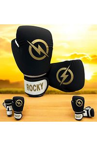 ROCKY Çocuk Boks Kicboks Muay Thai Eldiveni 4-6-8 Oz Junior Kidz Boks Eldiveni ürün fotoğrafı