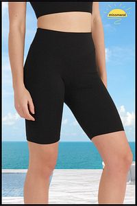 Kadın Siyah Yüksek Bel Toparlayıcı Tayt Kısa Spor Şort Deniz > Havuz > Spor Biker Shorts 1070 ürün fotoğrafı