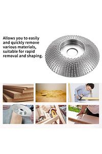 Wood Ahşap Törpü Eğe Diski 85mm Kuksa Tabak Bardak Oyma Oval Çerezlik Için Kubbeli Silindir Yapı ürün fotoğrafı