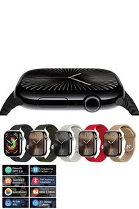 Watch 8 Hk9 Pro Max 2.02 Tam Amoled Ekran Akılı Saat 2023 Amiral Gemisi ürün fotoğrafı