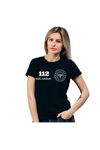 112 Acil T-shirt Kadın Model-a(beden Tablosu Güncellenmiştir ürün fotoğrafı