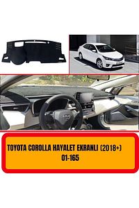 Toyota Corolla 2019 Hayalet Ekran Ön Örtüsü Göğüs Panel Torpido Koruma Koruyucu Kılıfı Halısı Yedek ürün fotoğrafı