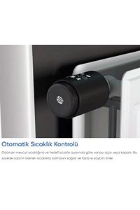 Akıllı Termostatik Radyatör Vanası Bluetooth Bağlantılı ve Isı Kontrolü ürün fotoğrafı