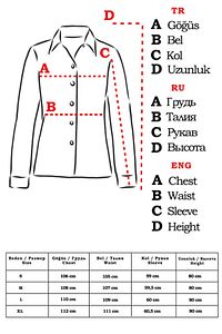 Kadın Siyah Desenli Oversize Uzun Basic Gömlek Arm-22Y001148 ürün fotoğrafı