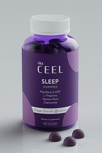Uyku Döngüsüne Yardımcı Vegan Sleep Gummy Vitamin Passiflora, Vitamin B6, 5-  http, L-theanie ürün fotoğrafı