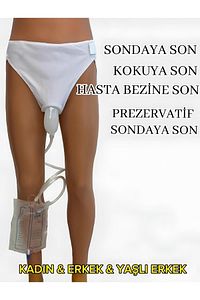 Külotlu İdrar Toplayıcı Kadın Modeli Hasta Bezine Son ürün fotoğrafı