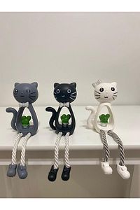 Kedi Biblo Ayakları Sallanan 3 Lü Set ürün fotoğrafı