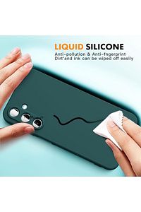 Samsung Galaxy S24 Fe Kılıf Kamera Korumalı Yumuşak Mat Silikon + 9H Ekran Koruyucu Cam Set 2in1 ürün fotoğrafı