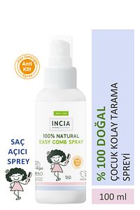 %100 Doğal Kolay Tarama Spreyi Çocuklar İçin Nemlendirici Parlaklaklaştırıcı Anti-Klit 100 ml ürün fotoğrafı