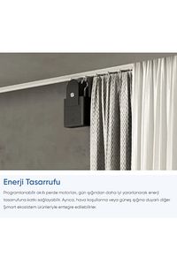 Akıllı Perde Motoru Çoklu Perde Tipiyle Uyumlu ürün fotoğrafı