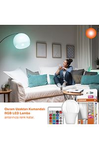 Led Uzaktan Kumandalı Renk Değiştiren 9w Beyaz Sarı Dim Edilebilir ürün fotoğrafı