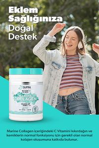 Marine Collagen Balık Kolajeni Hyaluronik Asit & Vitamin C- 28 Günlük Kolajen ürün fotoğrafı