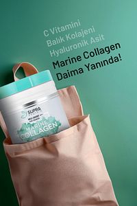 Marine Collagen Balık Kolajeni Hyaluronik Asit & Vitamin C- 28 Günlük Kolajen ürün fotoğrafı