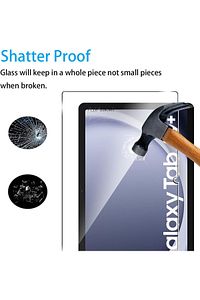 Samsung Galaxy Tab A9 Plus 11 Inç Ekran Koruyucu Şeffaf Cam Nano Esnek Kırılmaz Camı Sm-x210 Uyumlu ürün fotoğrafı