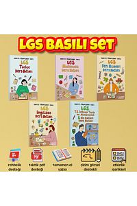 2026 Lgs Ders Notları 5'li Kitap Seti ürün fotoğrafı