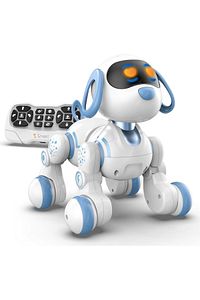 Uzaktan Kumandalı Şarjlı  Çok Fonksiyonlu Eğitici ve Öğretici İnteraktif Akıllı Robot Köpek ürün fotoğrafı