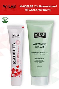 Madeleb Cilt Yenileyici Krem 40 ml ve Beyazlatıcı Krem 100 ml Set ürün fotoğrafı