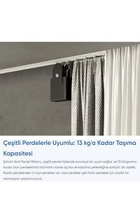 Akıllı Perde Motoru Çoklu Perde Tipiyle Uyumlu ürün fotoğrafı
