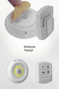 Kablosuz Uzaktan Kumandalı Led Aydınlatma Seti – Enerji Tasarruflu, Şık Ve Pratik Aydınlatma Çözümü ürün fotoğrafı