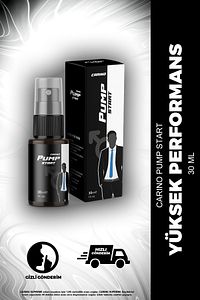 Pump Start Uzun Süren Deneyim Erkek Sprey 30ml - Etkili Formül - Long Time - Yüksek ürün fotoğrafı